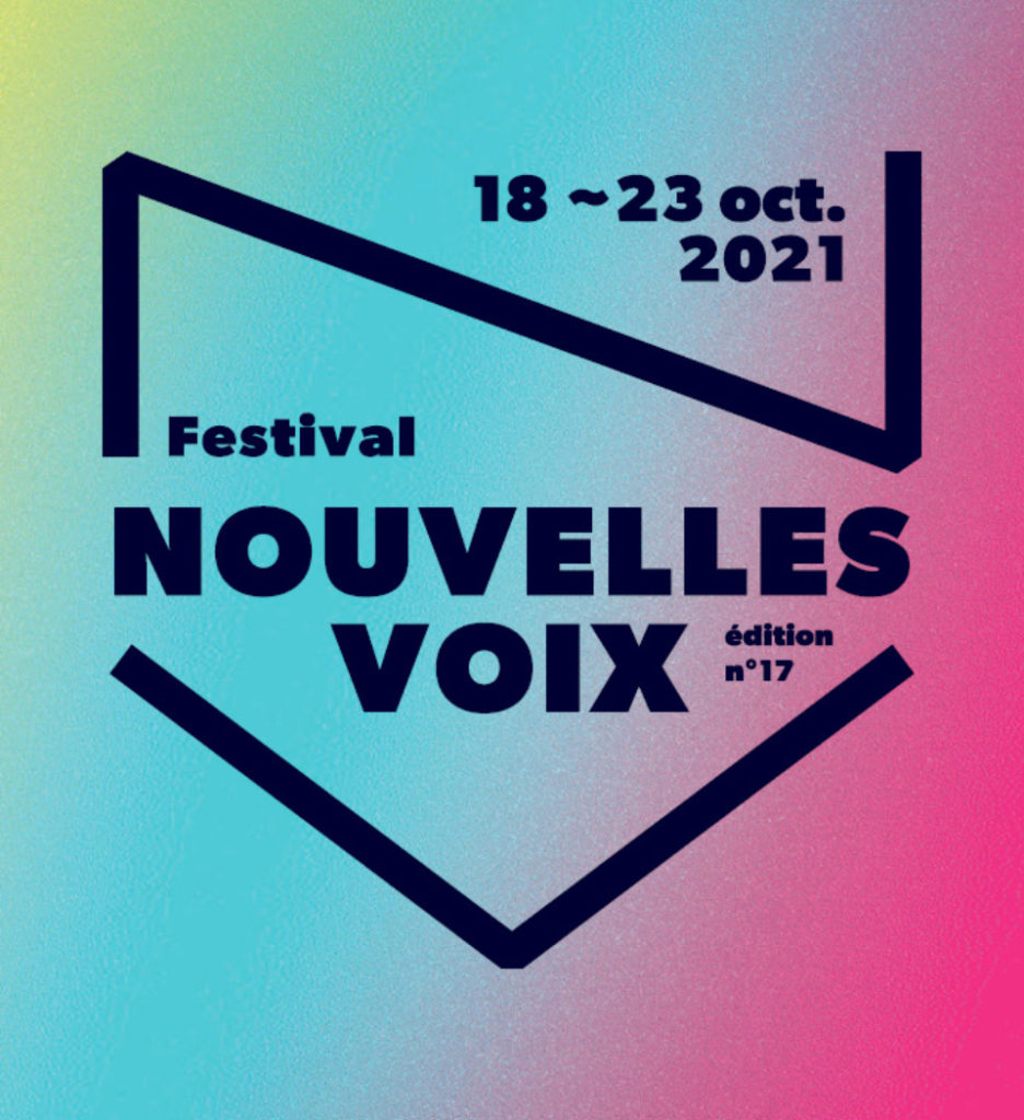 Affiche Nouvelles Voix 2021